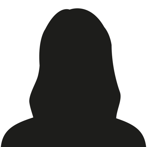 Silhouette of a female profile